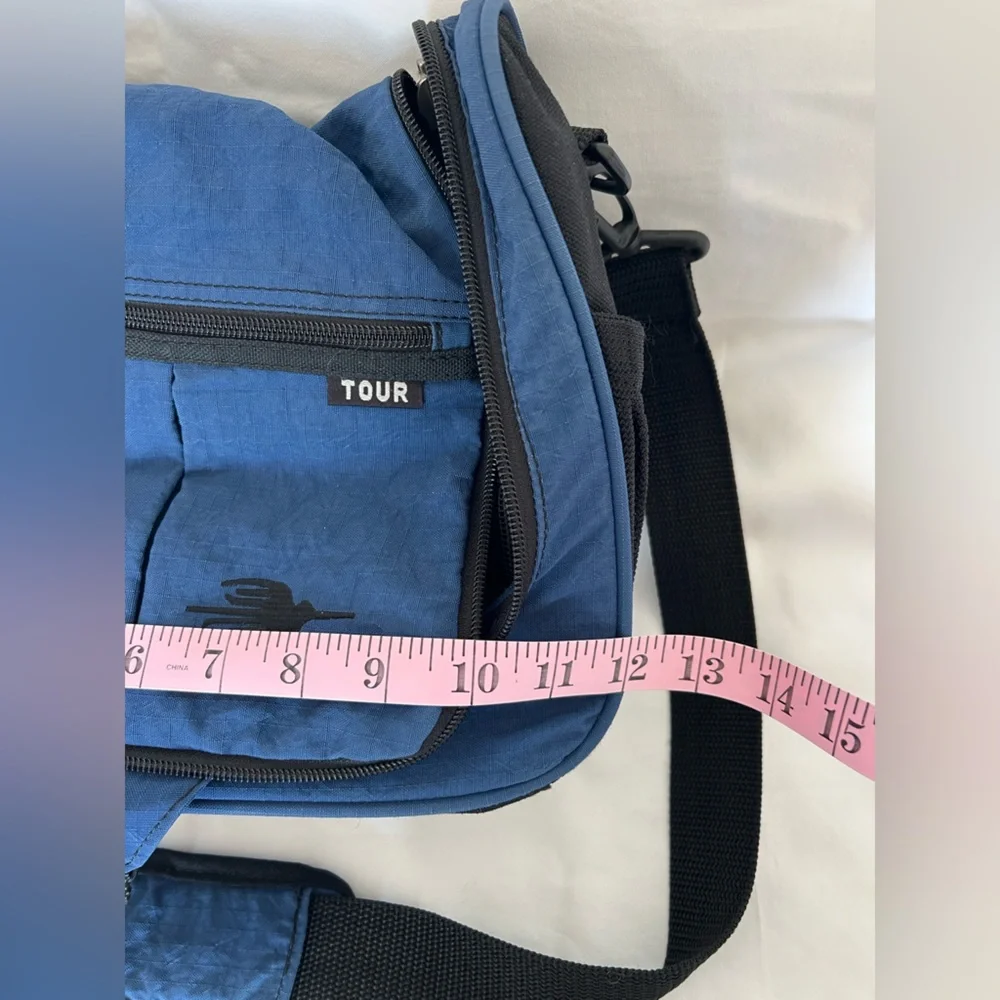Blue Tour Messenger Bag